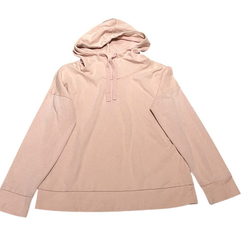 A New Day Women's Blush Cowl Neck Sweatshirt Hoodie, Size‎ M, NWOT